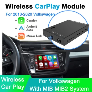 Беспроводная коробка автомодуля Carplay Android для VW Volkswagen MIB MIB2 Golf 7 полюсов Tiguan Lamando Magotan Phideon Teramont Mirror L