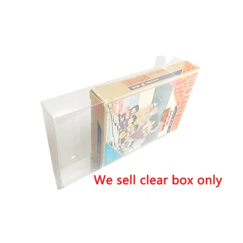 Высококачественная защитная коробка из ПЭТ для Sega SMS Game Collection Display Box Прозрачная коробка для хранения