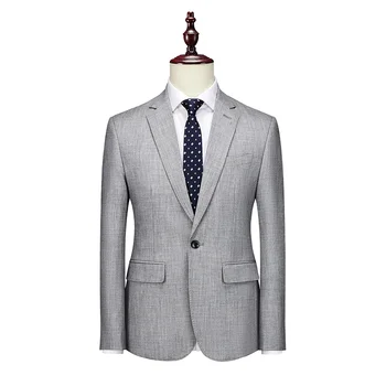Высококачественный блейзер 6XL Мужской итальянский стиль Элегантная мода премиум-класса Простой деловой повседневный джентльмен Формальный приталенный пиджак