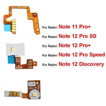  Гибкий кабель датчика вспышки для Redmi Note 11 12 Pro Plus Speed Discovery 5G Proximity Ambient Detector Flex Ribbon Parts