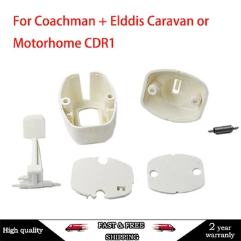 Дверной фиксатор Белый пластик - Для Coachman + Elddis Caravan или автодома CDR1