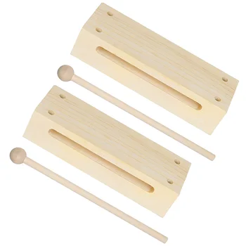 Деревянный молоток Блок Ксилофон Перкуссионный инструмент Музыкальные игрушки Орфа Ранние развивающие игрушки для детей