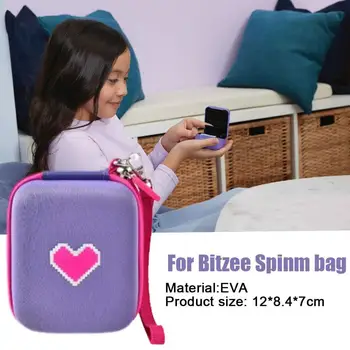 Для Bitzee Интерактивная игрушка Цифровая защитная сумка для домашних животных EVA Жесткий чехол для переноски Ударопрочный устойчивый к царапинам чехол Игровой аксессуар