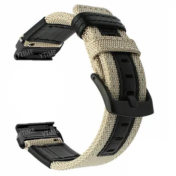 Для Garmin Instinct / Instinct / Epix Gen 2 Smart Bracelet Correa Forerunner 955 965 Ремешок для часов 22 мм Нейлон Быстросъемный ремешок для часов