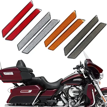 Для Harley Ultra Limited TriGlide ROAD GLIDE 2014-2019 мотоциклетные седельные сумки с защелкой крышки отражатель седельные сумки наклейка