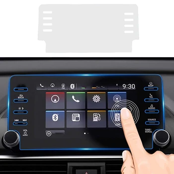  для Honda Accord 2018 -2021 2022 8-дюймовый автомобильный навигационный дисплей для прессы Защитная пленка из закаленного стекла 8 отверстий