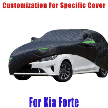 Для Kia Forte Защита от града Автоматическая защита от дождя, защита от царапин, защита от отслаивания краски, защита от снега автомобиля