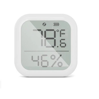  для Tuya Zigbee Интеллектуальный датчик температуры и влажности Цифровой пульт дистанционного управления Датчик температуры и влажности