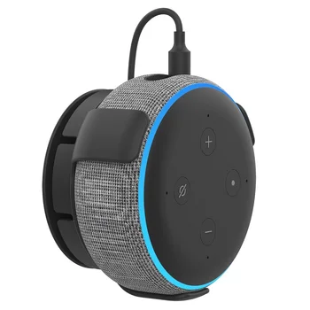 Для настенного крепления Echo Dot Держатель для 3-го поколения со встроенной системой прокладки кабелей Компактные аксессуары для Dot 3-го поколения