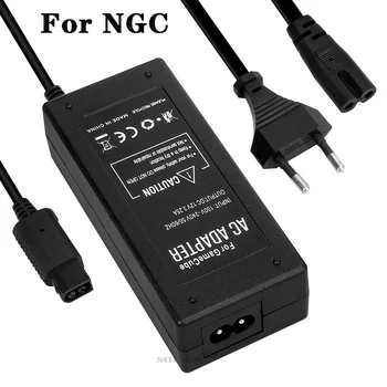  Дропшиппинг ЕС / США / Великобритания / Австралия Штепсельный блок питания для игровой консоли GameCube Зарядное устройство для адаптера переменного тока NGC 100-240 В