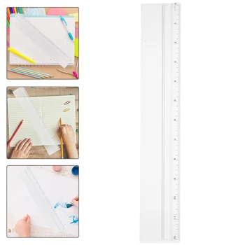  Измерительный инструмент Линейка Профессиональное рисование Прямое рисование со шкалой Аксессуары Пластиковый чертежный офис и расходные материалы