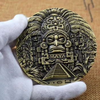 *КАЛЕНДАРЬ АЦТЕКОВ майя сувениры предсказывают памятные монеты коллекция произведений искусства подарки памятные монеты коллекции интересные