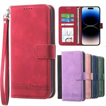 кожаный чехол для Samsung Galaxy S23 FE 5G, держатель карты-кошелька, подставка для книги, S23 FE, S23FE, S23+, Ultra Plus 5G