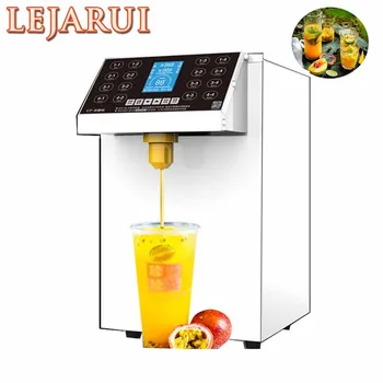 Коммерческая автоматическая фруктозная машина с ЖК-экраном Фруктозный сироп 8 л для пузырькового чая / кофейного магазина