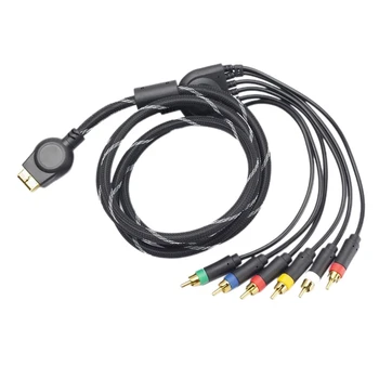компонентный кабель HDTV высокого разрешения RCA Видеокабель для PS3 для PS2 Дропшиппинг