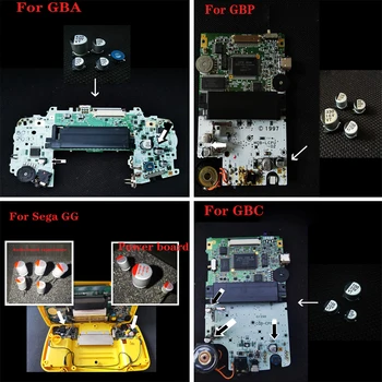 Конденсатор для GBA для GBC для GBP для Sega GG для Gameboy замена платы