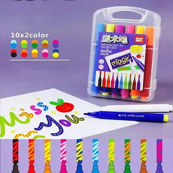 Корейская школа рисования может изменить цвет маркера Ручка Discolor Pen Акварельная ручка Волшебные маркеры