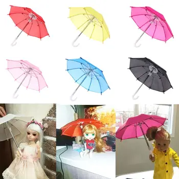 Красочный мини-зонтик Дождевик для Блайт Американская кукла 18 дюймов Кукла Аксессуары Детская фотография Реквизит Детская игрушка
