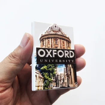 Магнит на холодильник Оксфордский университет Творческие ремесла Культурный ландшафт Украшение Послание Наклейки Туристические сувениры
