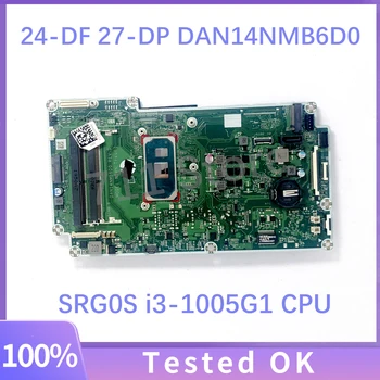 Материнская плата DAN14NMB6D0 Для материнских плат HP All-in-one 24-DF 27-DP 24-DF0028NY с процессором SRG0S i3-1005G1 100% полностью работает хорошо
