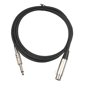Микрофонный кабель 6,35 мм Штекер-XLR Стерео Микрофонный шнур для микрофона Гитара Микшер Динамик Инструмент Свинец Aux Кабель