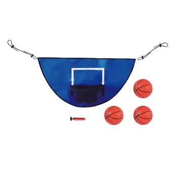  Мини Батут Баскетбольное кольцо для улицы с мини-баскетбольными мячами Детский батут Аксессуар Баскетбольная стойка