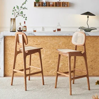  Минималистичная кухонная стойка Барный стул Домашний акцент Дизайнер Геймер Барные стулья Маникюр Эргономичный металл Bancos De Bar Мебель HY