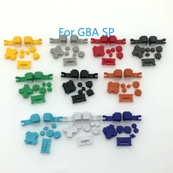Многоцветные L R / A B кнопки D-Pad Сменные наборы для Nintendo Game Boy Advance SP GBA SP