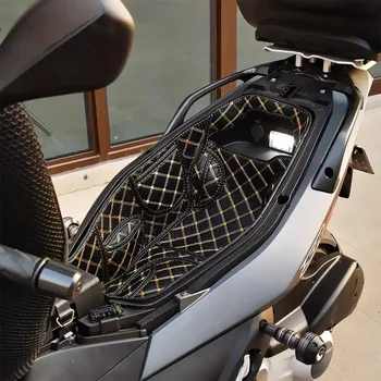 Мотоцикл PU Задний багажник Грузовой вкладыш Протектор Аксессуары Сиденье Ковш Накладка Для Gilera Nexus 300 250 125