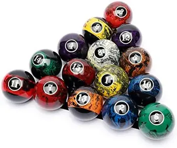 Набор бильярдных шаров/бильярдных шаров, 16 шаров для бильярдных столов