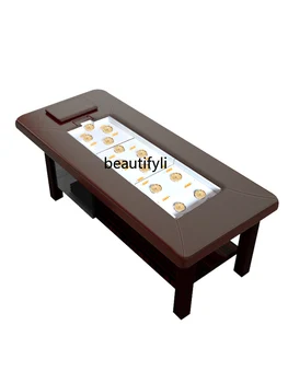 Некурящая прижигательная кровать Салон красоты Moxibustion для всего тела Специальная многофункциональная косметическая физиотерапевтическая кровать