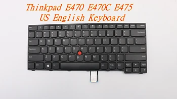 Новая оригинальная клавиатура на английском языке для Lenovo Thinkpad E470 E470C E475 Teclado 01AX080 01AX040 01AX000