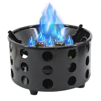  Новая портативная походная плита Сплит-кассетная печь Открытый газовый обогреватель 7-ядерный большой огневой горелка для пикника Печь Инструмент для приготовления пищи