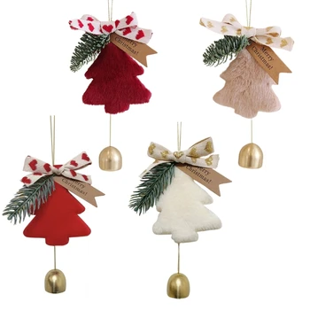 Новая рождественская елка кулон куклы праздничные подвесные украшения для дома окно автомобиля