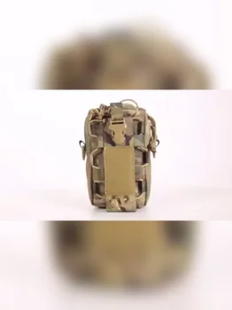 Открытый тактический MOLLE Бутылка для воды Поясная сумка Военные вентиляторы Сумка для мобильного телефона Многофункциональный велосипед Крышка для бутылки с водой One Shou