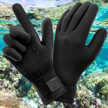 Перчатки для дайвинга Перчатки для серфинга Гидрокостюм Перчатки 3 мм Неопрен Тепловые Противоскользящие Гибкие Для подводной охоты Плавание Рафтинг Каякинг Гребля