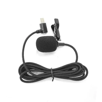 Петличный микрофон Всенаправленный конденсаторный микрофон Клипсовый микрофон для камеры SJ10 SJ9 Прямая поставка