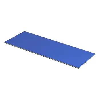 Плавающий коврик Подушка Подушка Водяная кровать 70,8x21,7x1,3 дюйма Прочный на разрыв Прочный синий