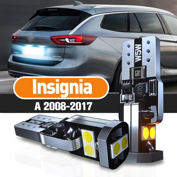 Подсветка номерного знака для Opel Insignia A 2008-2017 2011 2012 2013 2014 2015 2016 Аксессуары Canbus 2 шт. Светодиодная лампа