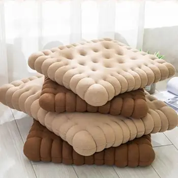 Подушка Антиусталостная полипропиленовая хлопковая подушка в форме печенья Домашний декор Safa для