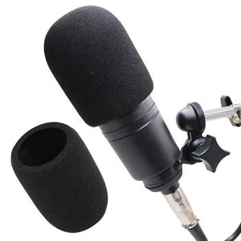 Поролоновый чехол для микрофона отлично подходит для AT2020 AT2035 MIc Губка для записи на открытом воздухе