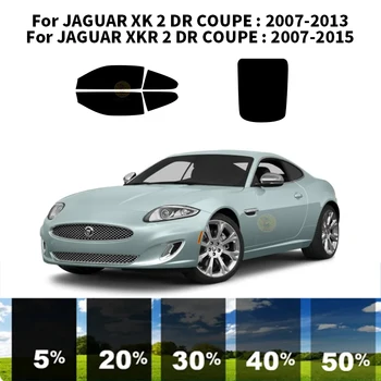  предварительно нарезанная нанокерамика автомобиль УФ тонировка окон комплект автомобильная оконная пленка для JAGUAR XK 2 DR COUPE 2007-2013