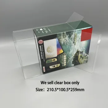 Прозрачная крышка из ПЭТ для SWITCH NS OLED The Legend of Zelda: Tears of the Kingdom коробка для хранения игр