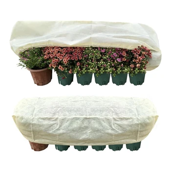  Прямоугольный протектор для кашпо защищает растения на балконе, подоконнике и в ящиках для кашпо для патио от мороза, ветра 2 шт.
