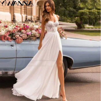 Романтическое свадебное платье с вырезом в форме сердца Элегантное кружевное платье для невесты Сексуальное свадебное платье с открытой спиной Vestido De Novia