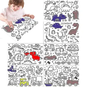  Рулон бумаги для рисования 11811,8 дюйма Бумага для рисования Товары для рисования для малышей Ранние развивающие игрушки для детей Художественная бумага в рулоне