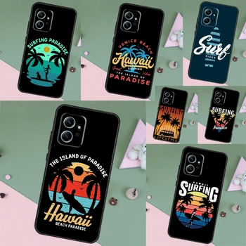 Серфинг на Гавайях Paradise Funda Чехол для Xiaomi Redmi 12 9A 9C 10A 10C 12C Redmi Note 12 11 10 8 9 Pro 9S 10S 11S 12S