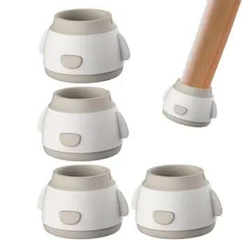 Силиконовые мебельные чашки для ножек Эластичные протекторы для мебельных ножек Мебельные аксессуары для библиотеки, спальни, кабинета, детской комнаты