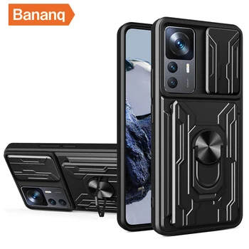 Ударопрочный чехол Bananq для Xiaomi 12 Lite 12T 13 Poco X5 M5 F4 C40 Подставка для Redmi 10 11 Prime 4G K50 Note 12 Pro Plus 5G