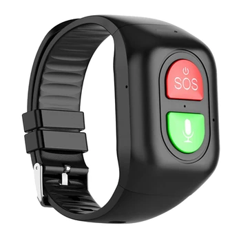 Умные часы Пожилые GPS-трекер 4G Телефон Часы Спортивный браслет Монитор сердечного ритма Монитор крови